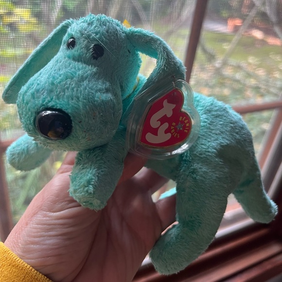 TY Beanie Diddley the Dog New With Tags Plush 2001 - Picture 1 of 2